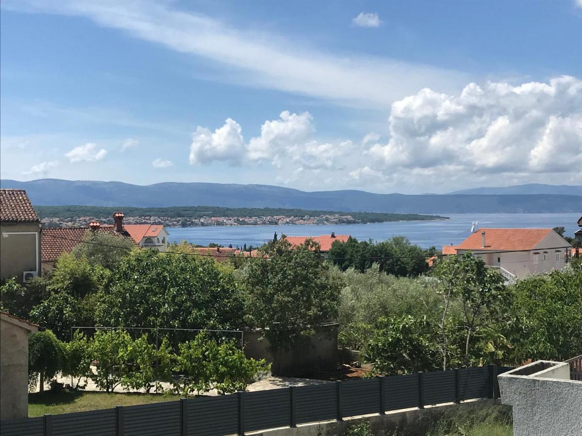 Lovely Sea View House In Malinska Island Krk Exterior photo